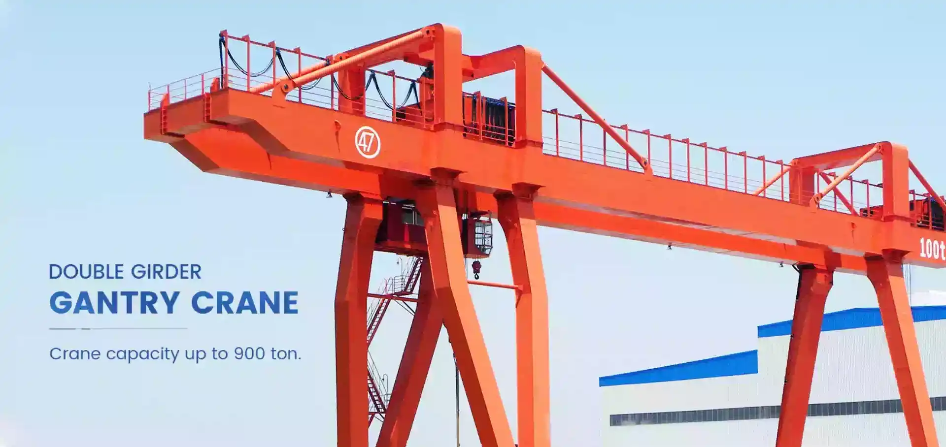 Powerful RMG Crane for Lifitng