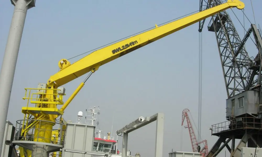 marine stiff boom crane marine stiff boom crane