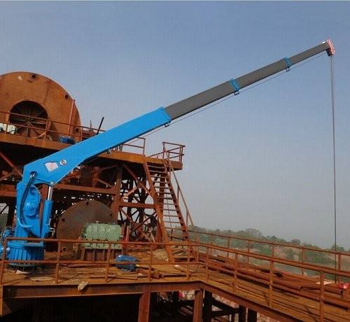 Marine Telescopic Boom Crane