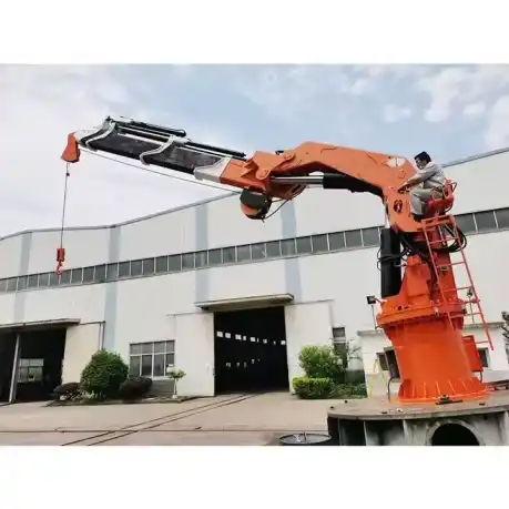 High-Performance Offshore Marine Telescopic Deck Crane - Durable & Reliable