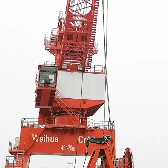 Portal Gantry Boat Crane for shipyards, docks, and marine applications