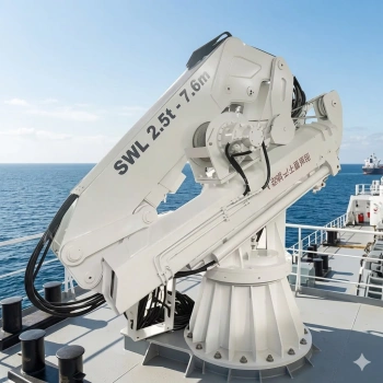 Marine Knuckle Boom Crane