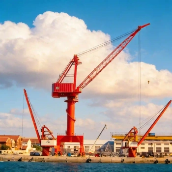 Mobile Harbour Crane