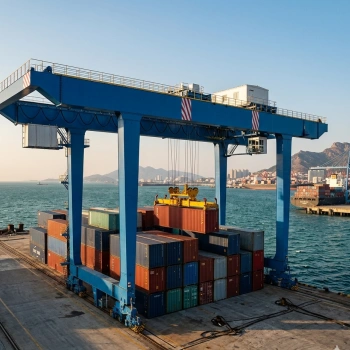 Rail Mounted Container Gantry Crane