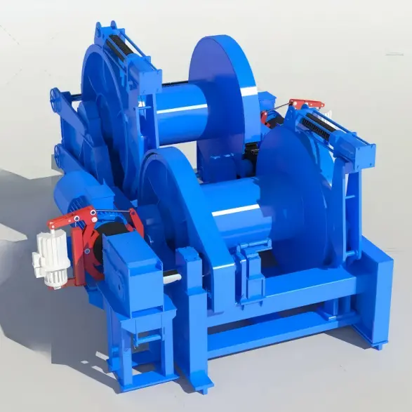 ship towing winch