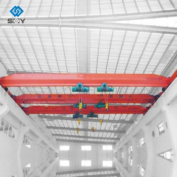 Hot Selling 5 Ton 10 Ton 20 Ton Single Beam Bridge Crane with Customized Span/Lifting Height for Factory/Warehouse/Workshop Use