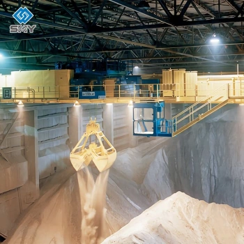High Quality Clamshell Grab Bucket Overhead Crane Double Girder Bridge Crane with Grappler
