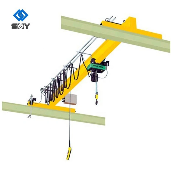 Single beam overhead crane 