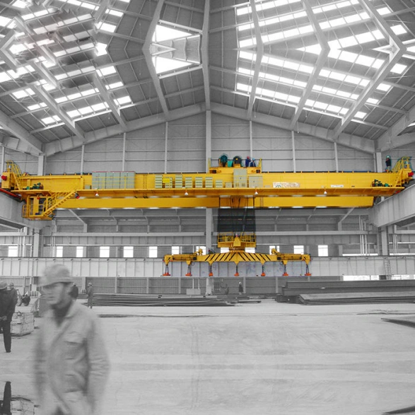 double girder magnetic overhead crane