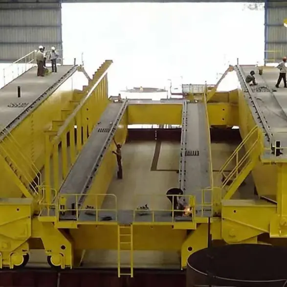 YZ Type 120t/35t 150t Casting Crane High Temperature Resistant Metallurgical Foundry Overhead Crane for Steel Mill