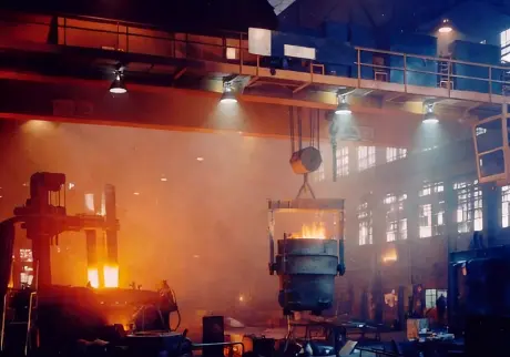 heavy duty casting bridge crane