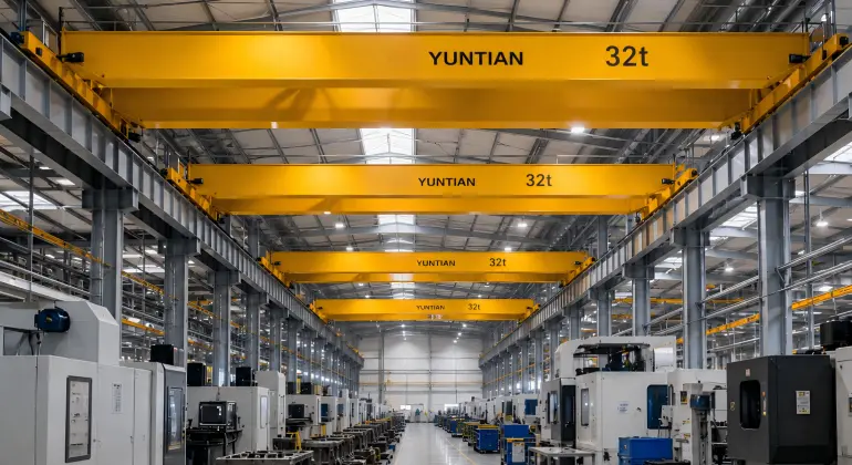 Yuntian European Double Girder Crane – Automotive Plant, Poland