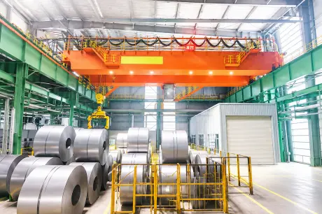 Steel Mill Use Heavy Duty Double Overhead Crane Four Beam Casting Overhead Crane for Sale