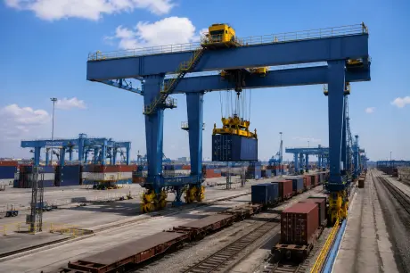 RMG Crane: Powering Shipyards and Container Terminals with Precision