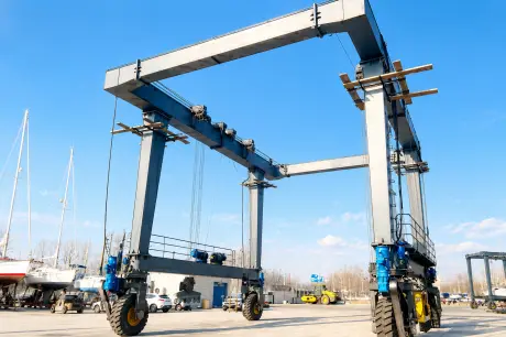 Boat Lift Hoist Crane