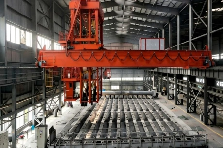 Anode Carbon Stacking Overhead Crane