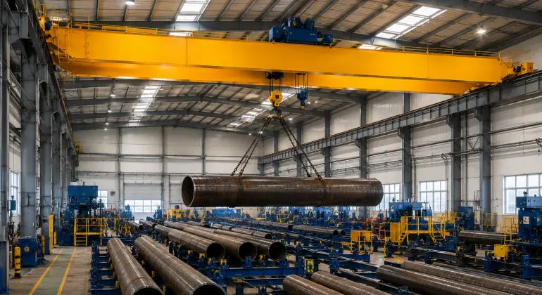 Yuntian European Double Girder Crane – Logistics Centre, Germany