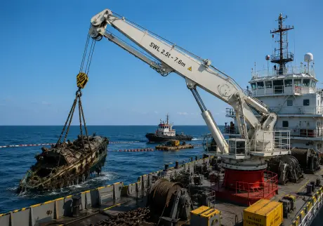 Marine crane Marine crane