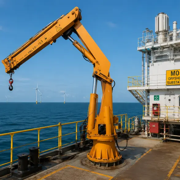 Marine Knuckle Boom Crane for Heavy-Duty Lifting Operations