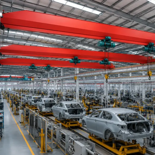 single beam overhead crane