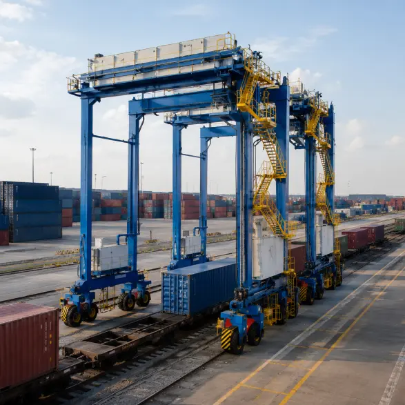 Mobile Rubber Tyre Gantry Crane for Versatile Load Lifting