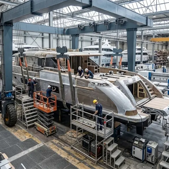 Boat Lift Hoist Crane