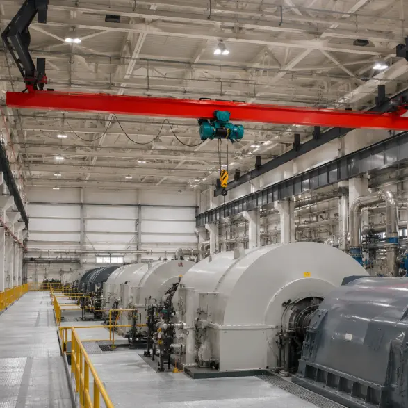 Single girder suspension overhead crane