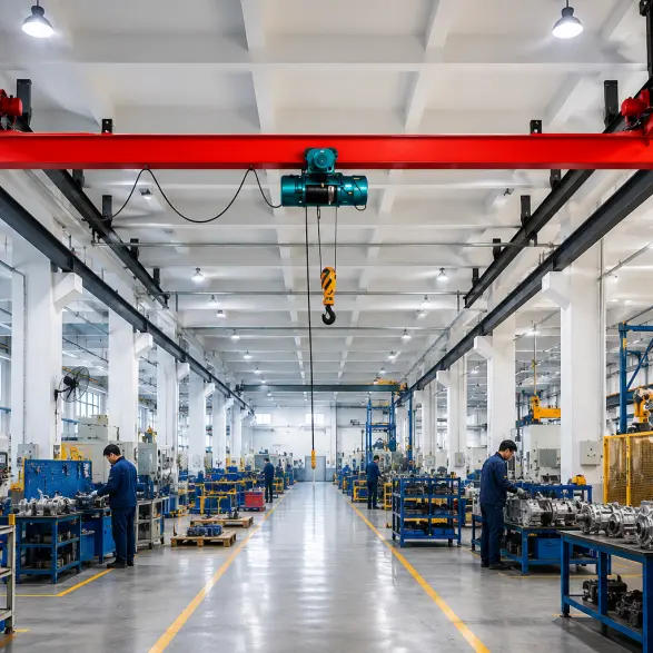 underhung single girder crane
