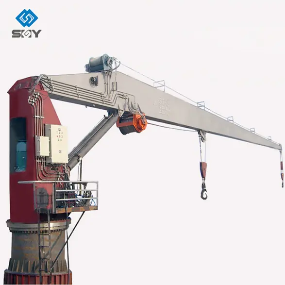 Marine Stiff Boom Crane