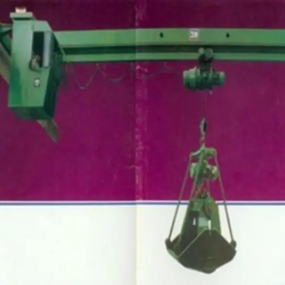 Single Girder Grab Bridge Crane