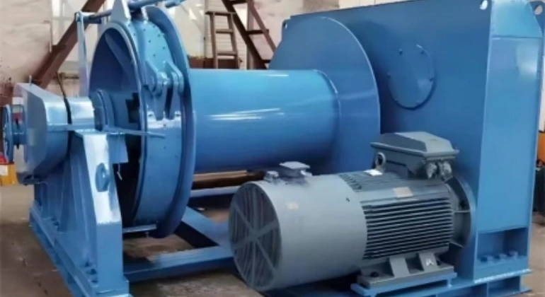 50 Ton Electric Towing Winch Delivered to Indonesia Shipyard for Safer and Faster Vessel Launching