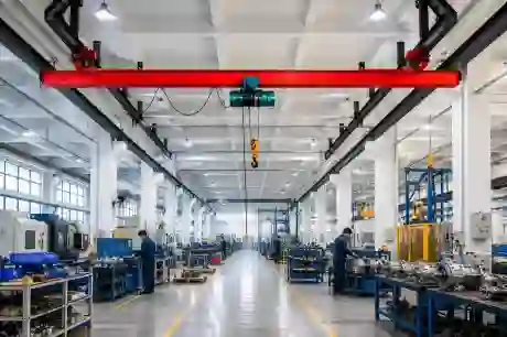 Single girder suspension overhead crane