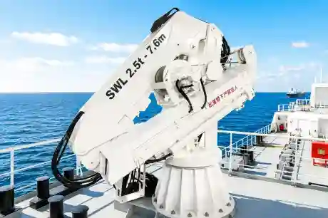 Marine Knuckle Boom Crane