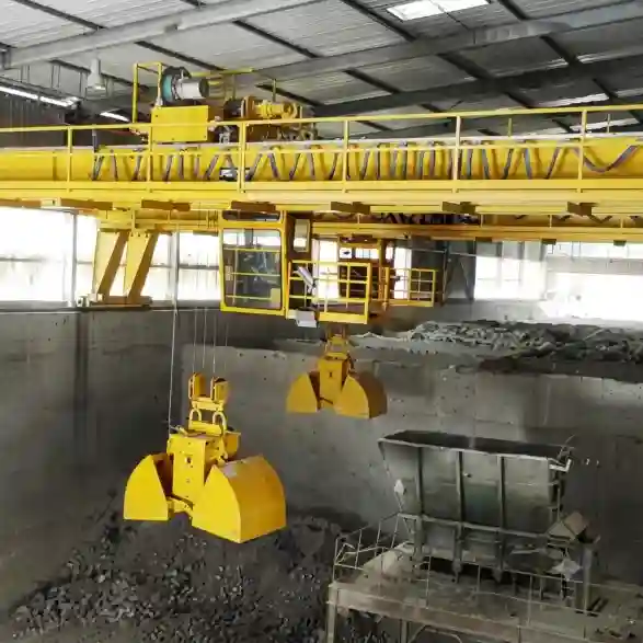 Grab Bucket Bridge Crane