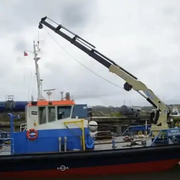 Marine Telescopic Boom Crane - Designed for Heavy Lifting at Sea
