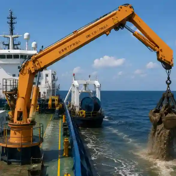 Telescopic Knuckle Boom Crane for Efficient Marine Applications