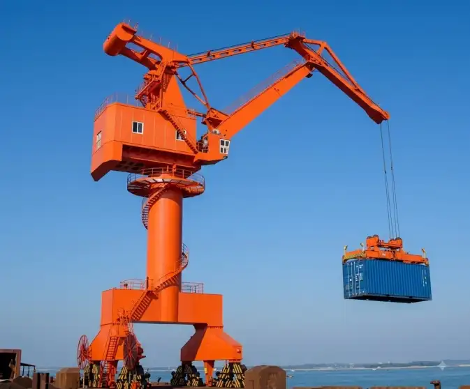 Four-Link Slewing Portal Crane