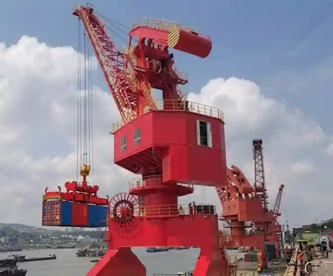 Single Boom Harbour Portal Crane