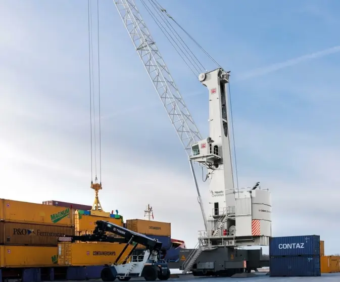 Mobile Harbour Container Crane