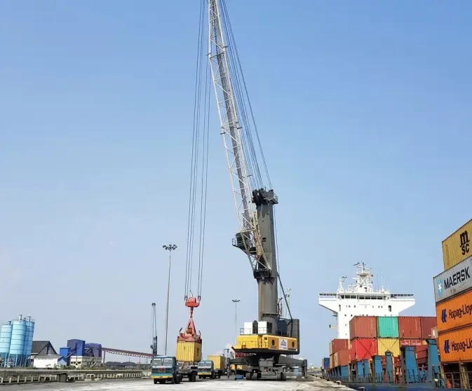 Mobile Port Container Crane